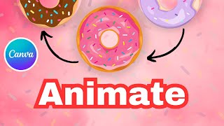How To Create Donut Animation in Canva | Rotate Donut
