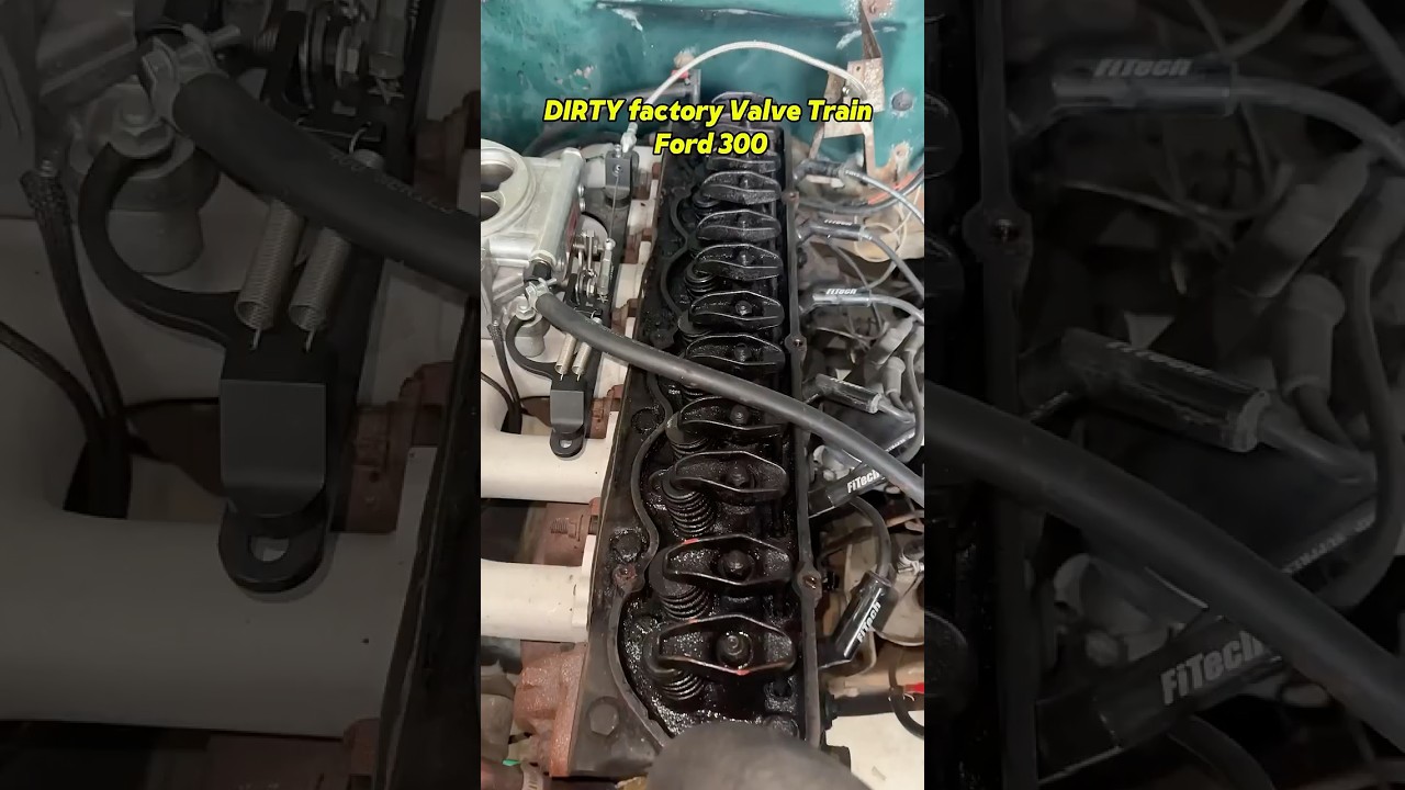 Снял коромысла с моего Ford 300 — Gunk Parts Cleaner заставил их выглядеть как новые ⁠@GUNKOfficial