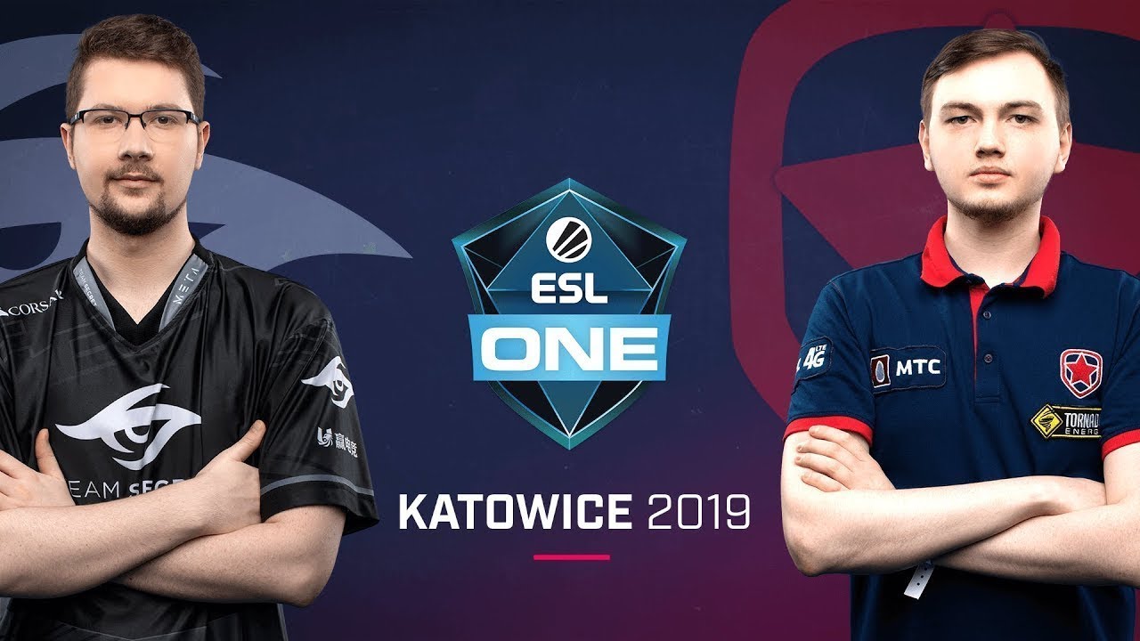 Dota 2 - Gambit vs Team Secret Juego 3 - ESL One Katowice 2019 Dia 5 electronics