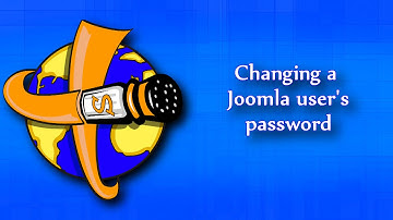 How to change a Joomla user