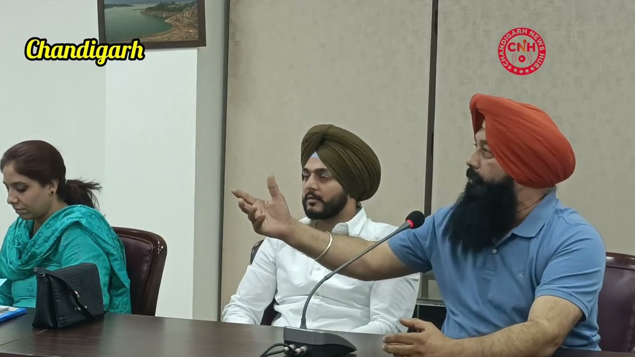 Dashmesh Canal Project amid Protests by  Villagers in Chandigarh 