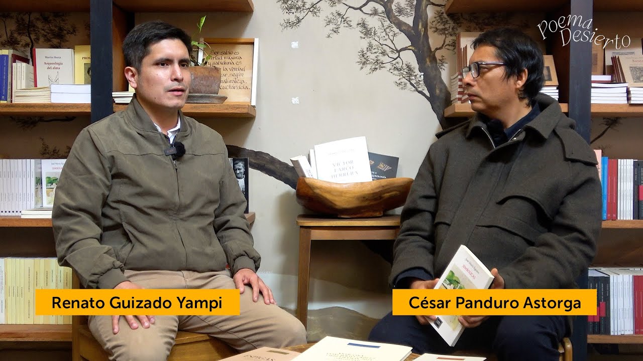 Renato Guizado conversa sobre José María Eguren | Poema Desierto con César Panduro Astorga