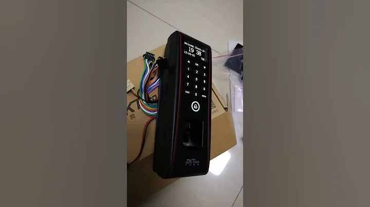 Professional waterproof access control TF1700 fingerprint sensor test