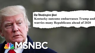 'Worried': GOP 'Embarrassed' After Trump Candidates Lose | The Beat With Ari Melber | MSNBC
