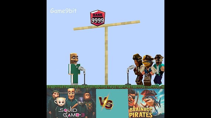 Which team will achieve rank 9999? Team Tung Tung Squid Game 3 or Team Udin Din Dun Pirates?!
