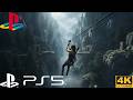 (PS5)Rise of the Tomb Raider: rejoin Jacob in the upper village Realistic ULTRA Graphics Gameplay