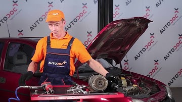 Hoe een schokdempers vooraan vervangen op een  OPEL CORSA B [HANDLEIDING]