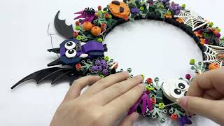 40825 Halloween Wreath