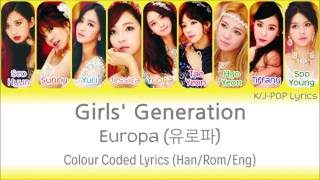 Watch Girls Generation Europa video