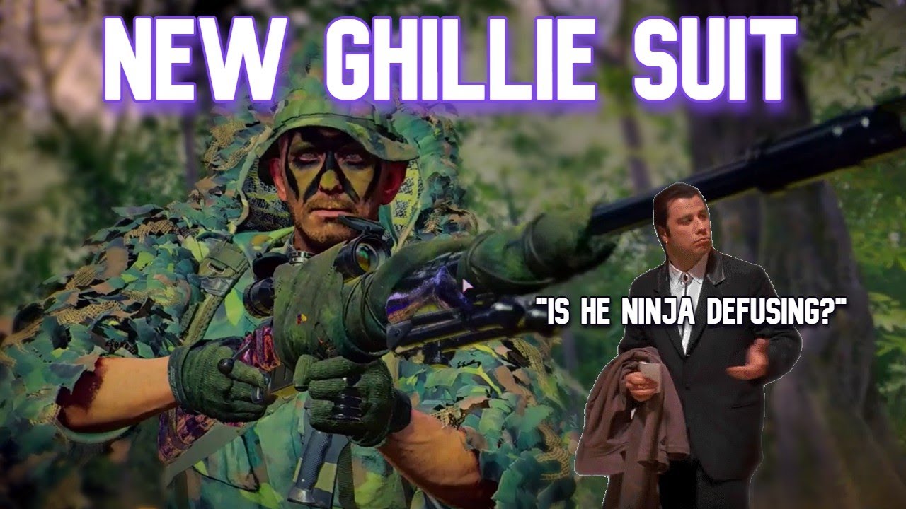 Can you get a ghillie suit in cold war?