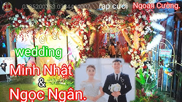 Lễ tân hôn Minh Nhật & Ngọc Ngân. Rạp cưới ngoan cường, chia sẻ wedding miệt vườn. #ngoanrạpcướitv.