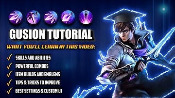 BEST GUSION TUTORIAL & GUIDE 2024 | COMBOS, SKILLS, TIPS AND TRICKS | Mobile Legends | MLBB