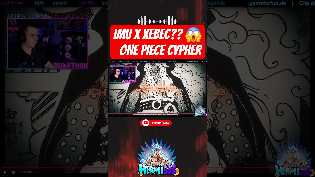 IMU x XEBEC auf der GOD VALLEY CYPHER 😱 | One Piece Cypher by OPFuture | Hermi693 Clip