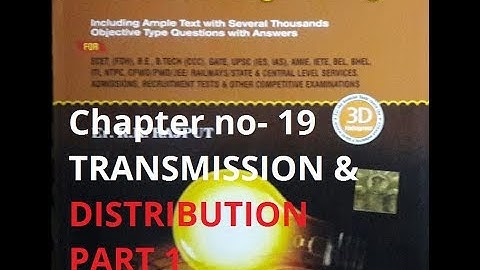 Transmission And Distribution  !! RK RAJPUT !! IMPORTANT MCQs QUESTIONS !!