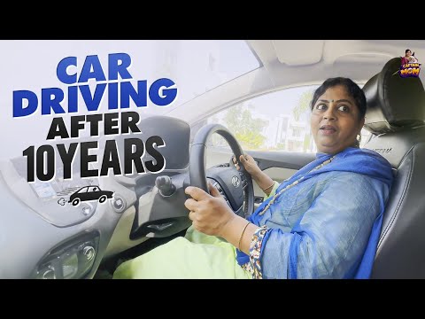 Car Driving After 10 years || Captain Mom || #alekhyaharika