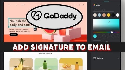 How to Add Signature in Godaddy Email 2025?