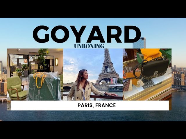 Unboxing│Goyard Petit Flot and what fits in 