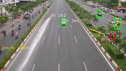 Vehicle Speed Detection in a Vietnam