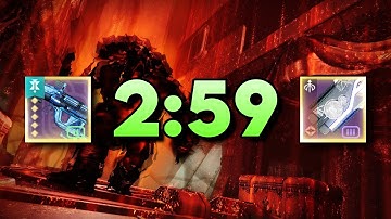 Solo Nightmare of Gahlran Dungeon Lair in LESS than 3 Minutes!