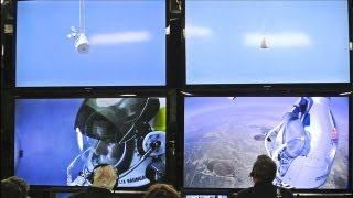 Baumgartner Completes Record Setting Jump