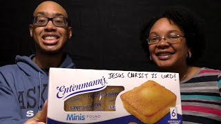 🤔 Mini Pound Cake Enternmann's Minis 🍰 Hit/Miss First Time Trying Food Review Vlog 👍😋