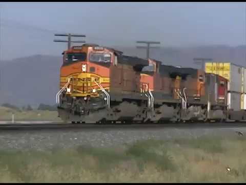 Trains of Tehachapi,  Mojave, and San Luis Obispo July 2000