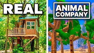I BUILT A TREEHOUSE In Animal Company…