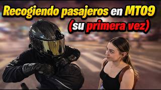 Recogiendo Pasajeros En Mt09 Su Primera Vez