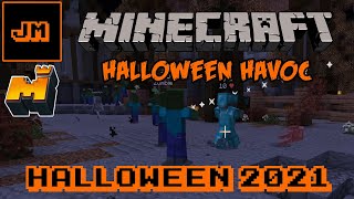 Playing Mineplex's Halloween Havoc (Minecraft) | Halloween 2021