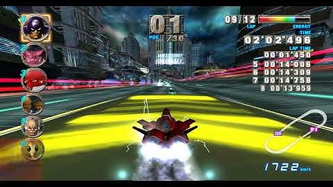 F-Zero GX 4K- Mute City Sonic Oval