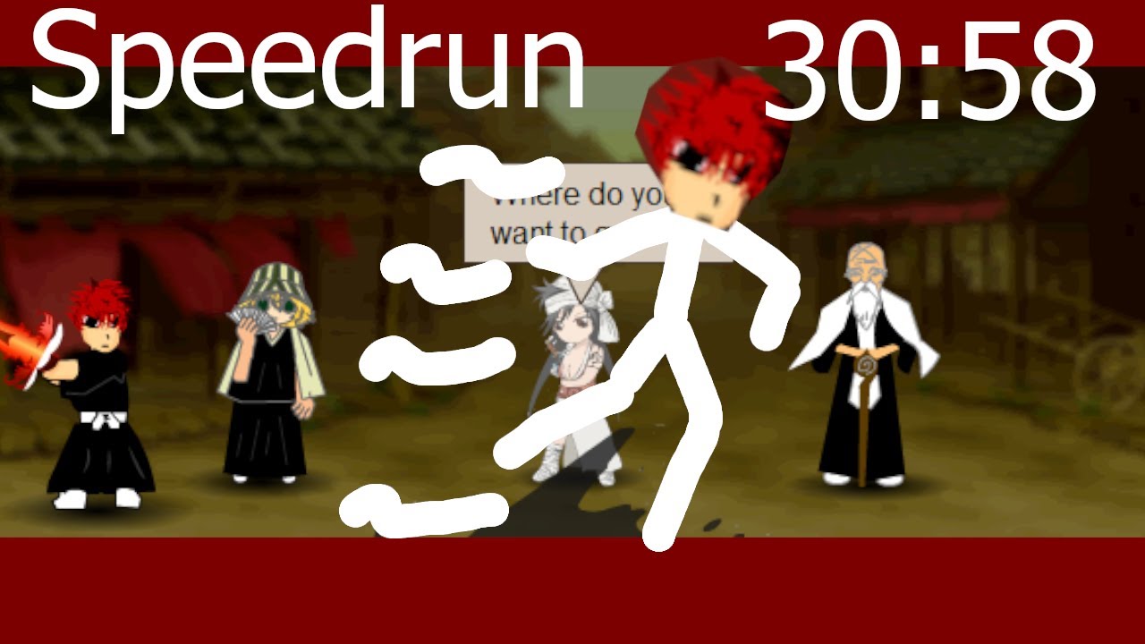 Bleach Training 1 Speedrun 3058 YouTube