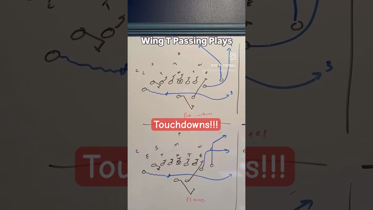 The Best Wing T Passing Plays