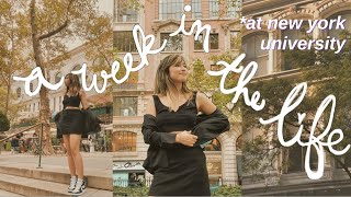 a week in the life of an nyu student (autumn)