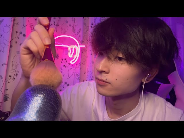 【ASMR】スライム×ブラシ・スクイーズ・ウニボウズ　作業用　睡眠用BGM