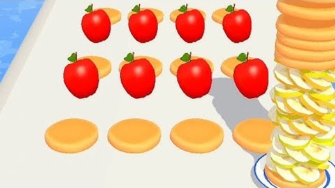 Pancake Run 🍮🥞🍌🍓 Levels 1-6 Android Gameplay/Walkthrough