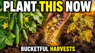 Put THIS in Your Cucumber Planting Hole 🌱 Get Disease Free Plants & BUCKETFUL Harvests!