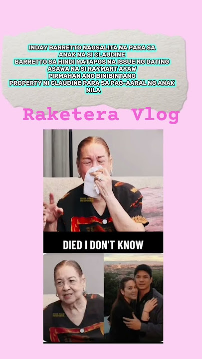 Inday Barretto nagsalita sa totoong nangyari sa marriage ni Claudine at Raymart