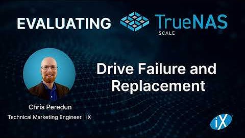 TrueNAS SCALE Eval Guide | Drive Failure and Replacement