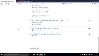 How to make content hidden in Brightspace