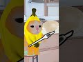 BANANA CAT - fried egg 😮😹😁 #bananacat #meme #funny