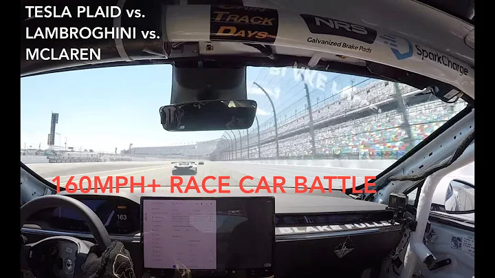 Tesla Plaid Race Car vs. Lamborghini and McLaren a...