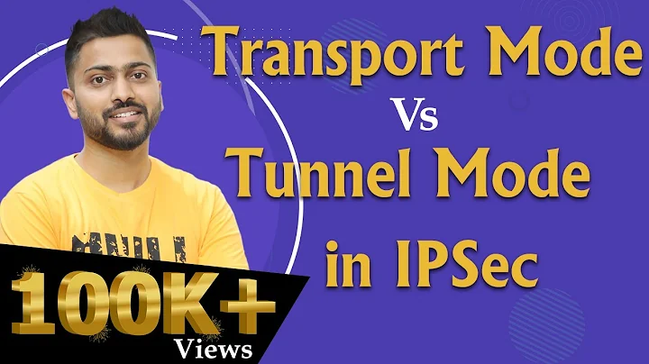 Transport Mode Vs Tunnel Mode in IPSec | Computer Networks