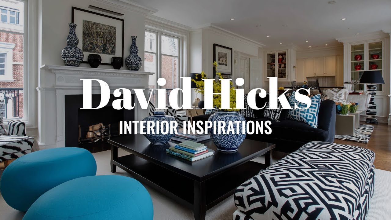 Bold & Beautiful: DAVID HICKS Inspired Design Ideas You Need to Try