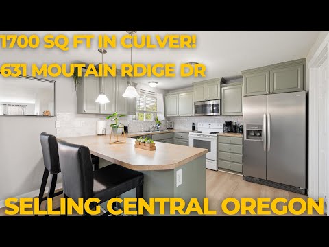 631 Mountain Ridge Dr, Culver, OR home video tour