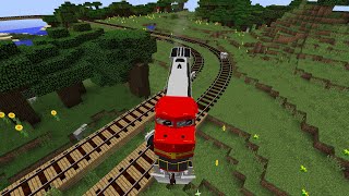 Multi-Track Drifting Meme in Minecraft