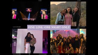 CAR CRASH AND SNUCK INTO PIT? FINE LINE: ONE NIGHT ONLY VLOG