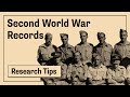 Family history using second world war records