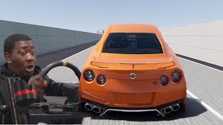 Can a Nissan GTR Hit the SPEED OF SOUND??! | BEAM.NG EXPERIMENTS
