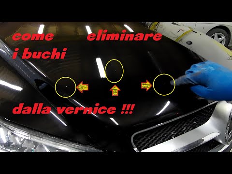 Video: Come si ritoccano le schegge di pietra dell'auto?