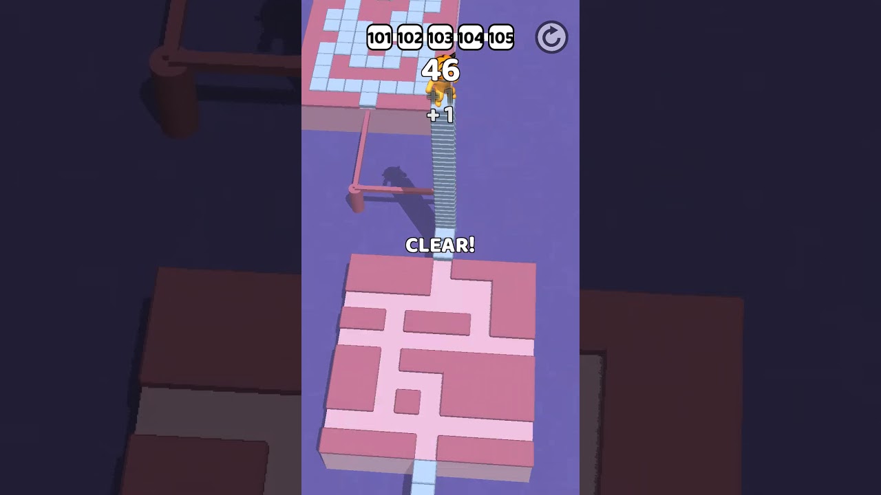 Stacky Dash - Gameplay - Level 105